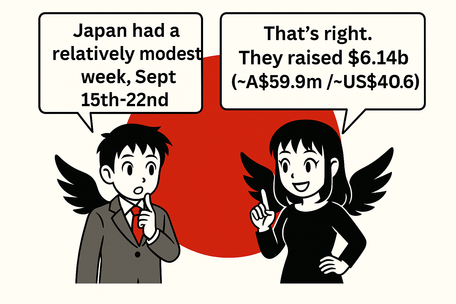 Startup Funding Wrap-up in Japan – Sept 15th-22nd