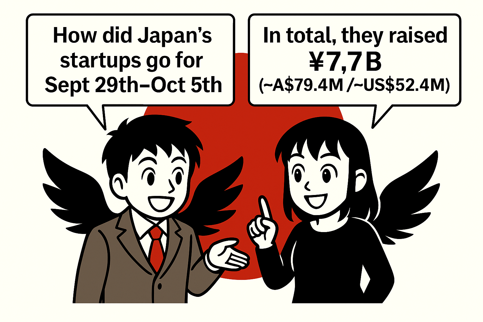 Startup Funding Wrap-up in Japan – 29th Sept – 5th Oct